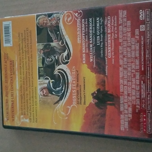 DISAPPEARANCES DVD - Picture 2 of 3